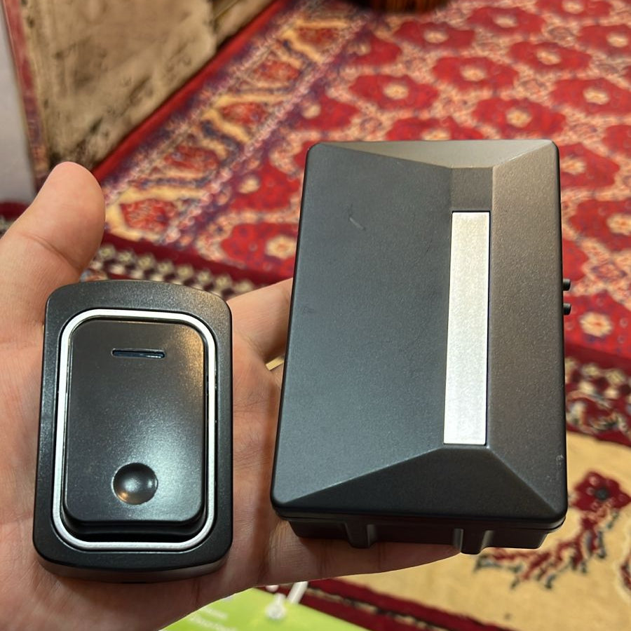 Luckarm Modern Wireless Digital Doorbell – Easy Installation Entryway Bell