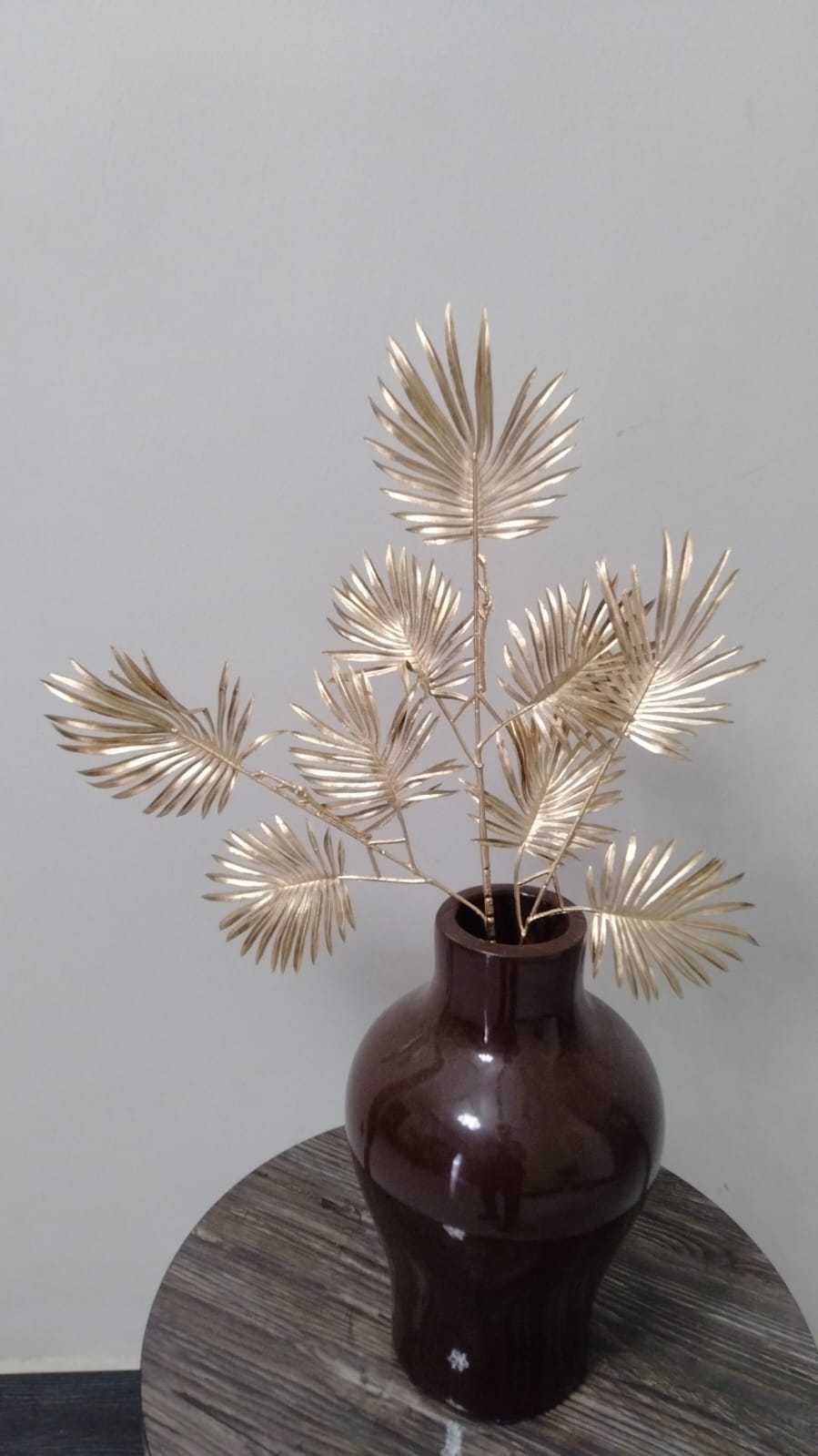 Luxury Golden Flower Stick (69cm) – Modern Decorative Floral Accent