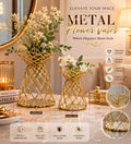 Modern Metal Decorative Table Vase – Minimalist Accent