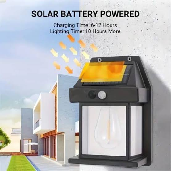 Portable Outdoor Solar Motion Sensor Bulb Light
